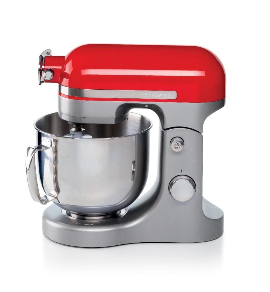 Küchenmaschine - Moderna - Rot 11 Stufen, 5L (1,4Kg Teig), 65dB, 1600W