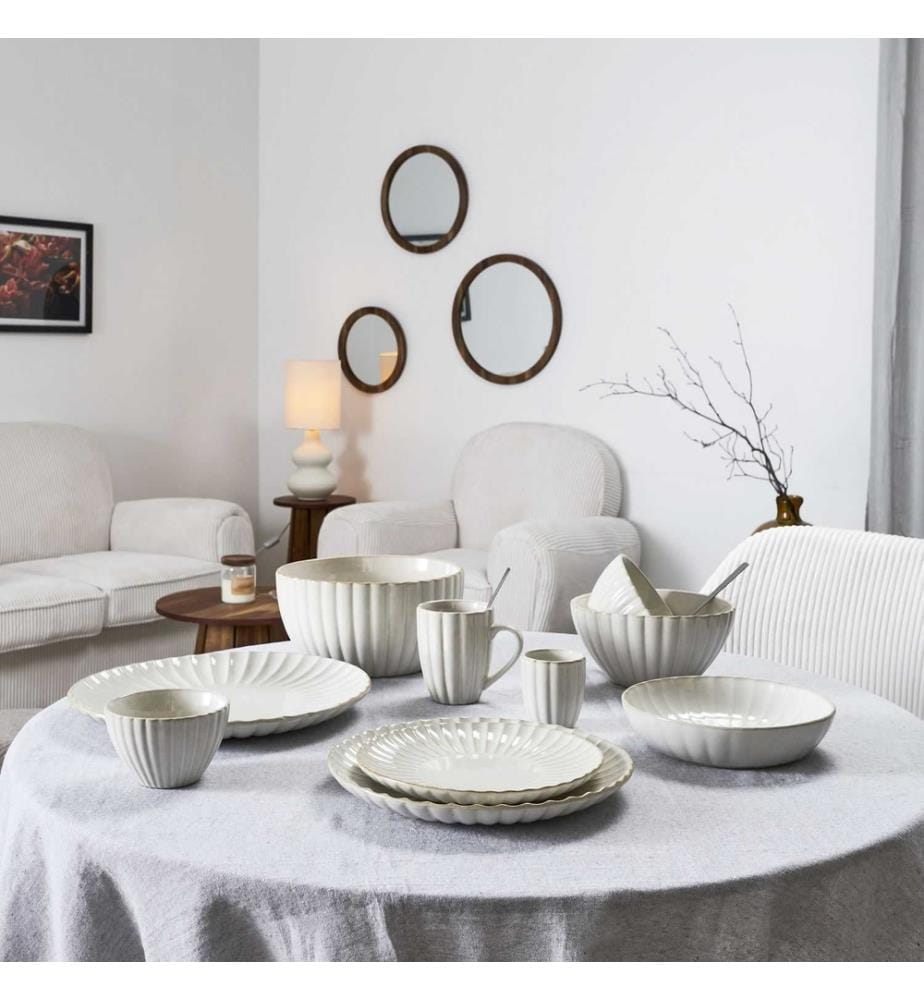 Lot de 6 Assiette Vlora D21.7Cm M12