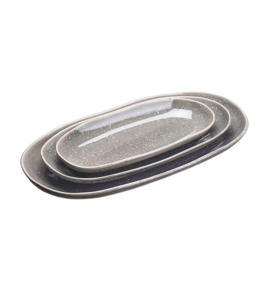 Plateau de Service Stellar 3 Tailles - Gris Béton