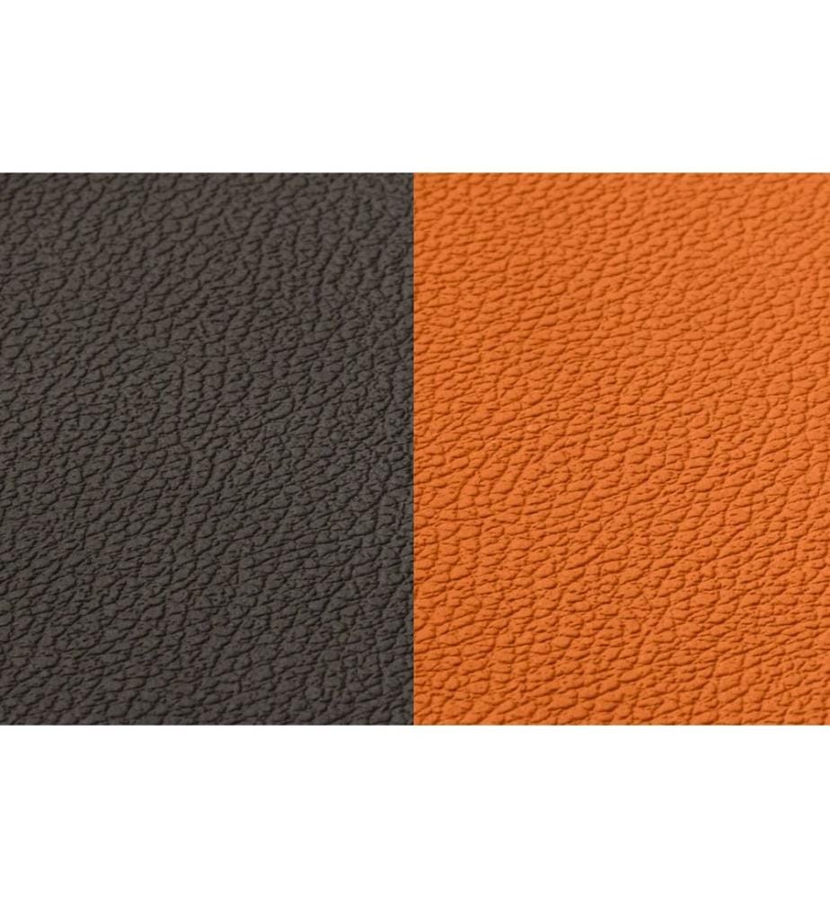 Tischset Arcus 6-teilig - Orange und Braun