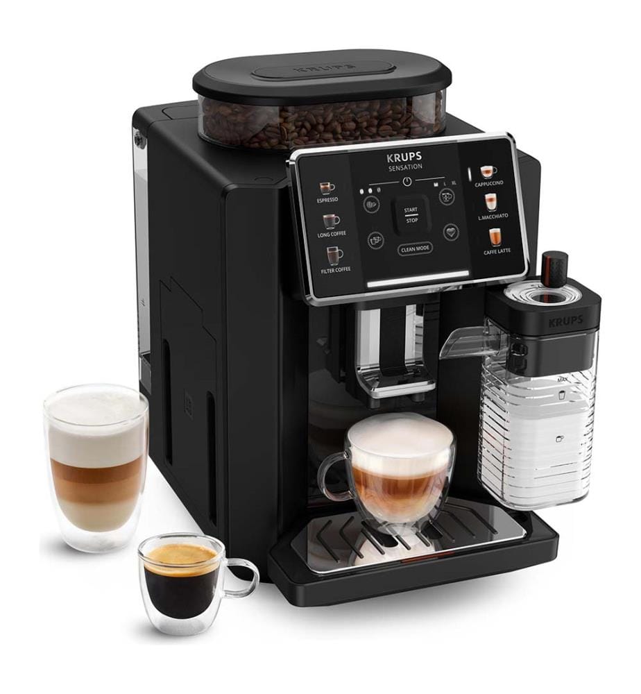 Automatische Kaffeemaschine SENSATION mit Mahlwerk - 1,7 L Wassertank