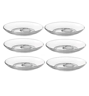 Untertasse Senso Ø 11.5 cm, 6 Stück, Transparent