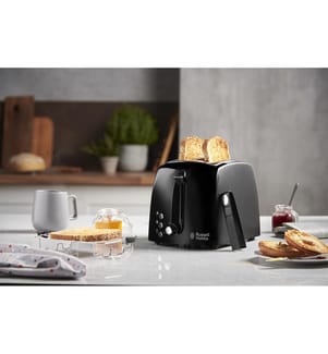 Toaster-Pain Textures Plus 1550 W - Schwarz
