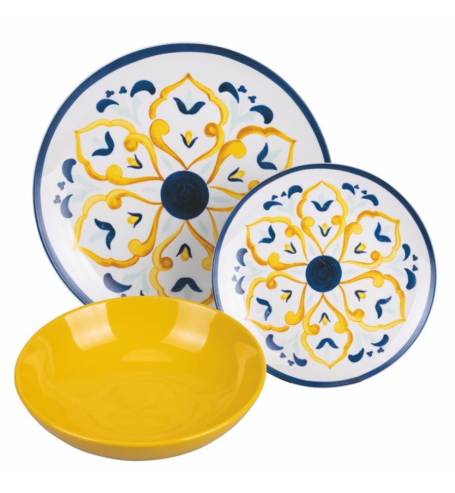 Sicilia Tafelservice 18-teilig - Multicolor