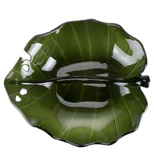 Schüssel Grünes Blatt - 400 ml / Grün