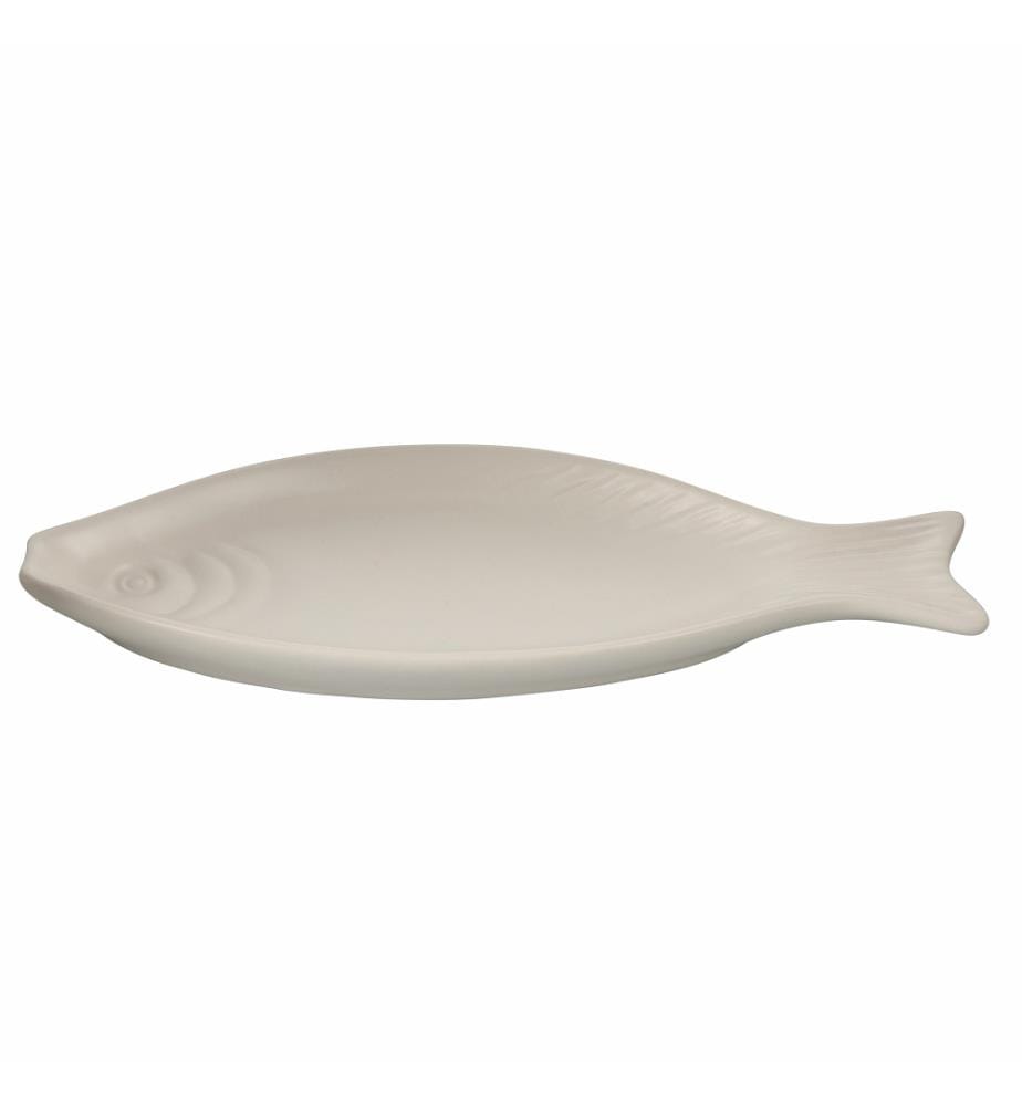 Assiette poisson Kos ovale - Ø 24 cm / Blanc