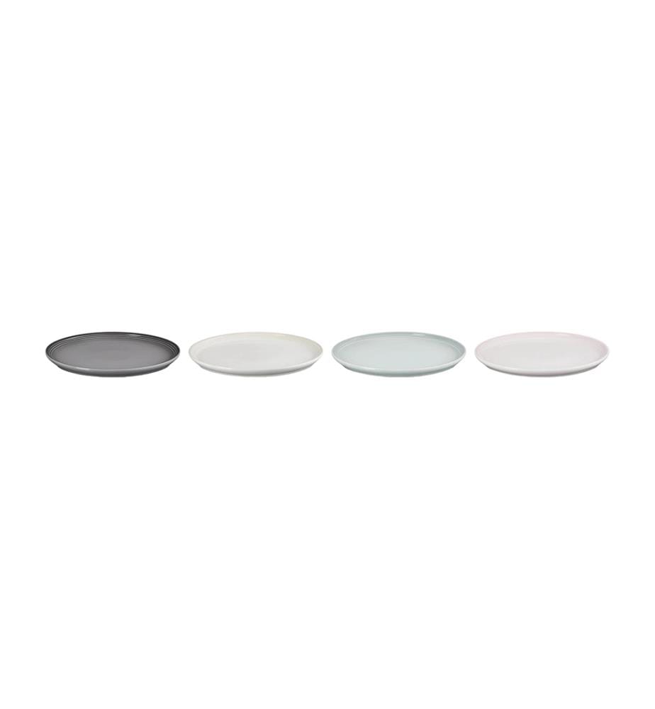 4er-Set Dessertteller – Kollektion „Coupe“ – mehrfarbig