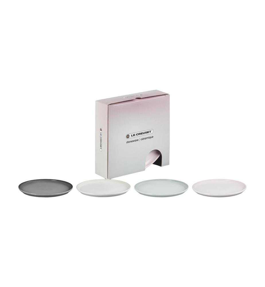 4er-Set Dessertteller – Kollektion „Coupe“ – mehrfarbig