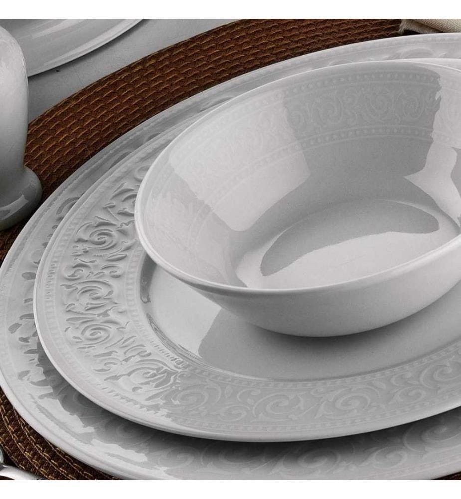 24-Piece Dinnerware Set - White