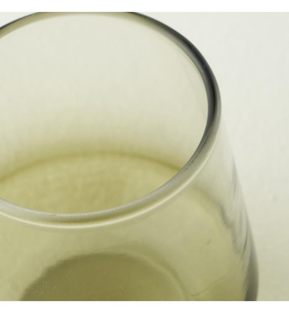 Lot de 6 verres à eau 115 ml - Vert