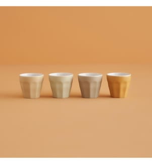 Lot de 4 tasses à café Sipz 90 ml - Multicolore