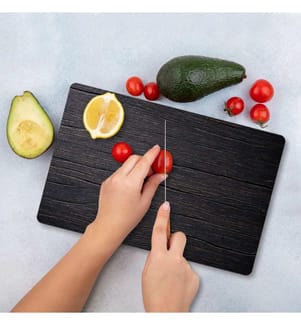 Planche à découper en verre trempé - Multicolore