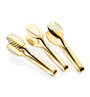 Lot de 3 pinces - Doré