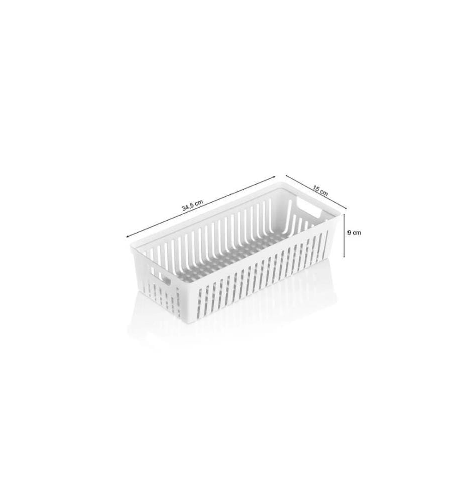 Lot de 3 organiseurs de cuisine - Gris