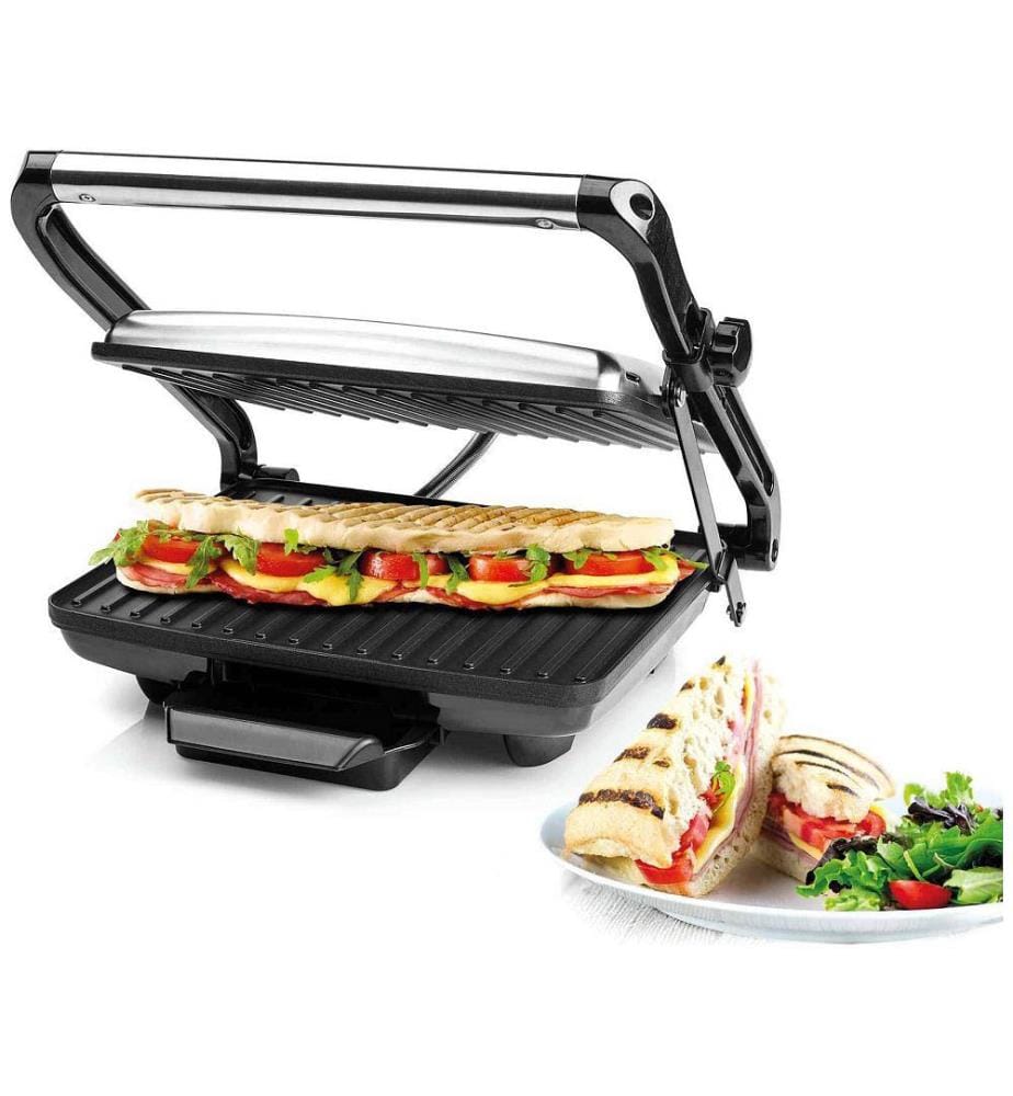Sandwich-Grill Panino - Silber und Schwarz