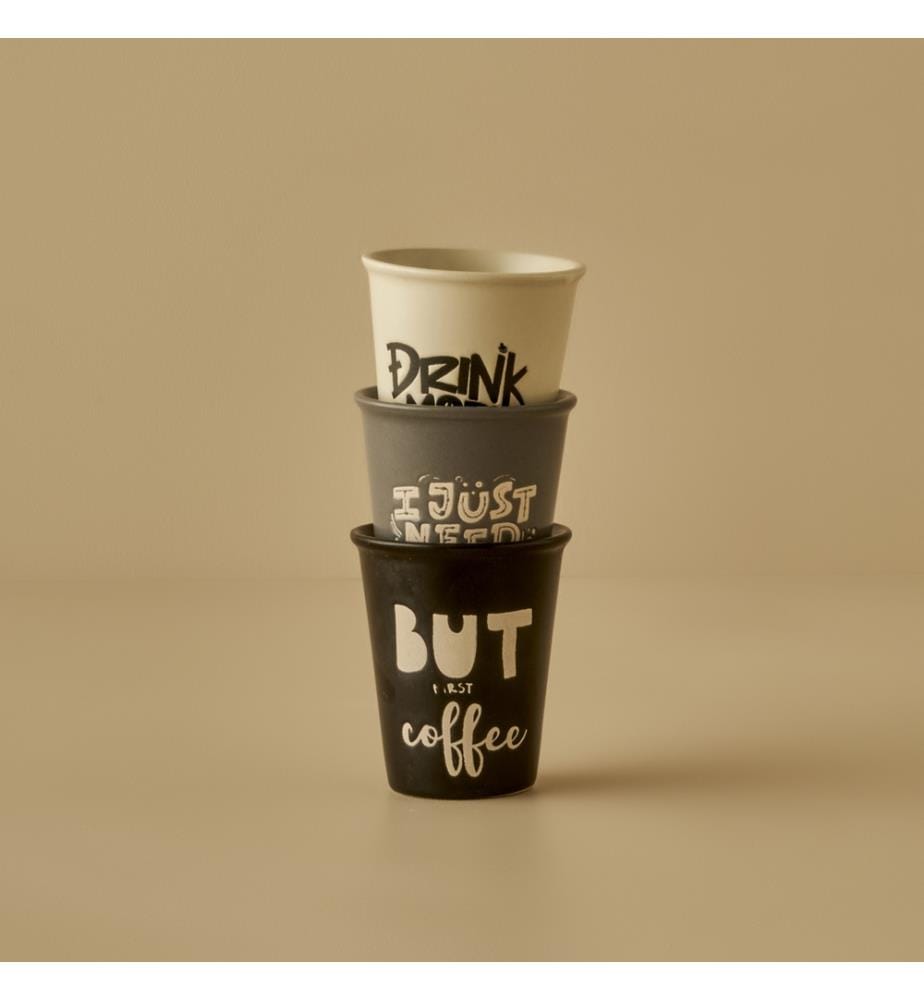 Espressotasse Just 100 ml - Anthrazit