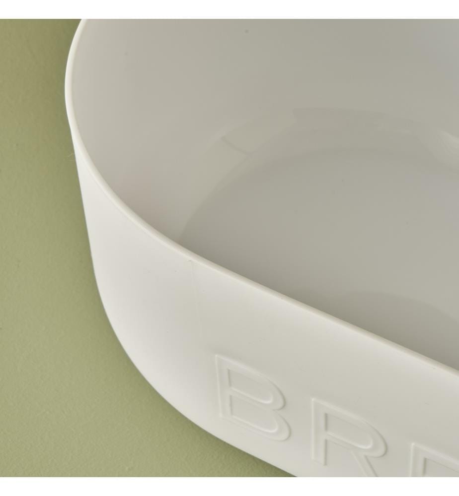 Brid bread box 35x19x12 cm - White