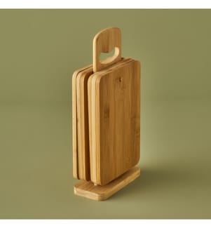 Set di 6 taglieri Craft 15x7x33 cm - Naturale