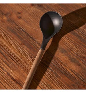 Mestolo per zuppa Golby 32,5x7,5 cm - Nero