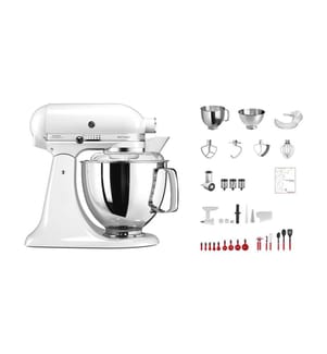Artisan Swiss Anniversary Set KSM200 Robot da cucina con accessori - Bianco