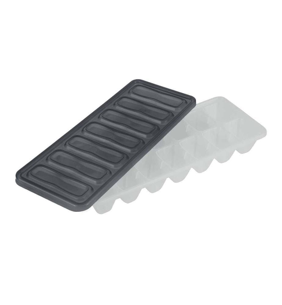 Set aus 2 Eiswürfelbehältern mit Deckel 25,5x10x5,2h cm - sortierte Farben