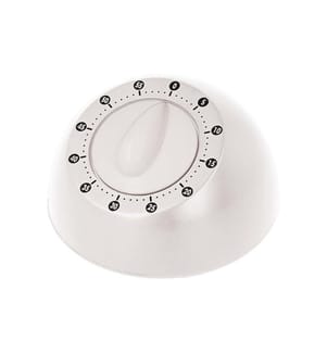 Timer per il conto alla rovescia con magnete - bianco e nero