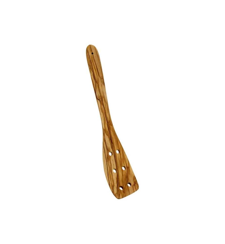 "Olivo" Perforierter Spatel 30cm, Olivenholz