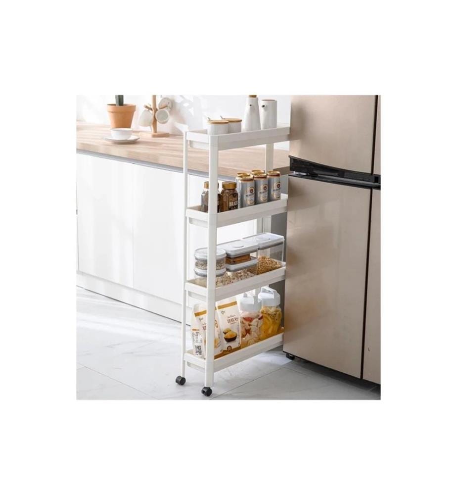 Scaffale multifunzione - Bianco / Plastica
