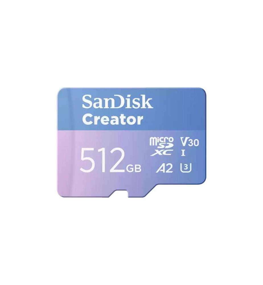 SANDISK - Carte microSDXC Creator UHS-I 512 GB