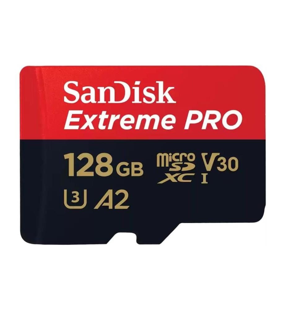 SANDISK - microSDXC-Karte Extreme PRO 128 GB