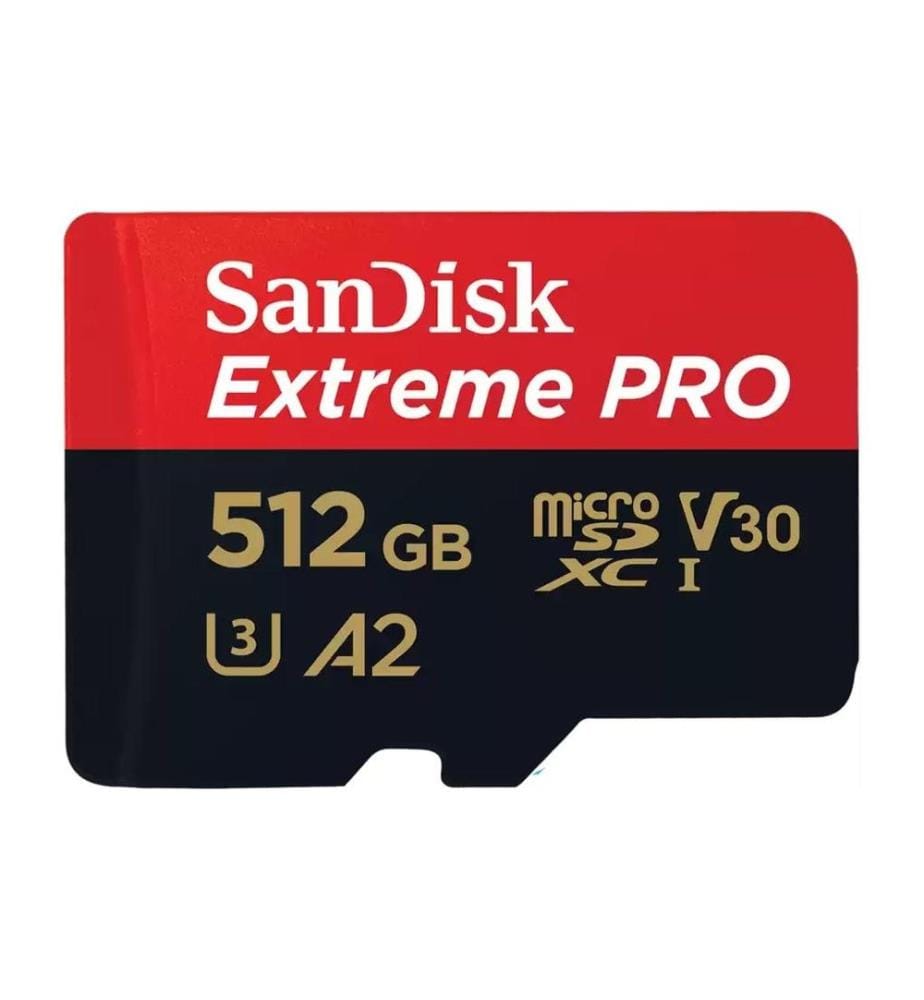 SANDISK - Carte microSDXC Extreme PRO 512 GB