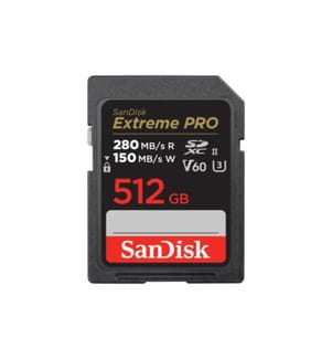 SANDISK - Carte SDXC Extreme PRO UHS-II 512 GB