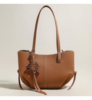 Sac cabas Valencia Knot - Marron