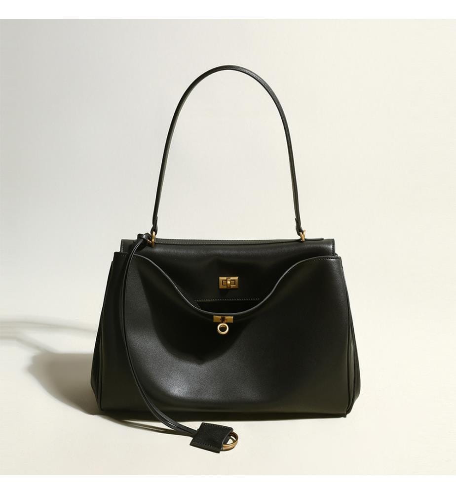 Borsa professionale strutturata - Nero
