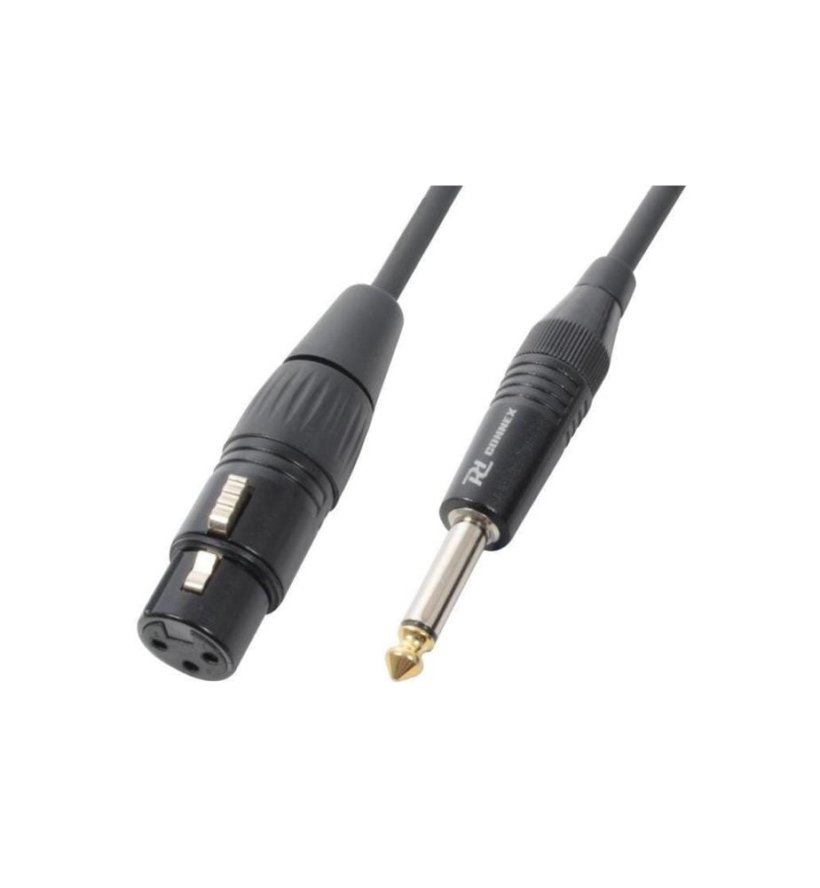 PD Connex - CX40-6 XLR 3 pôles, femelle - jack 6.3 mm, mâle 6 m