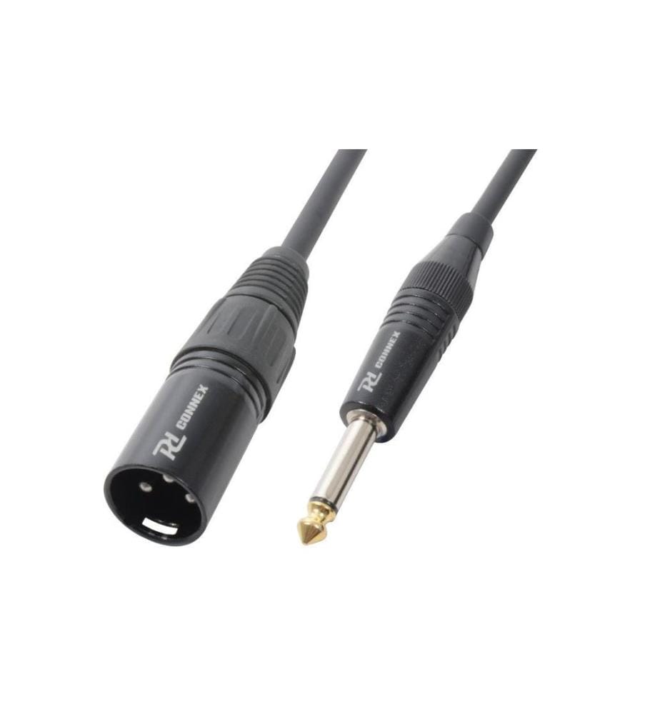 PD Connex - CX38-1 XLR 3 Pole, male - Klinke 6.3 mm, male 1.5 m