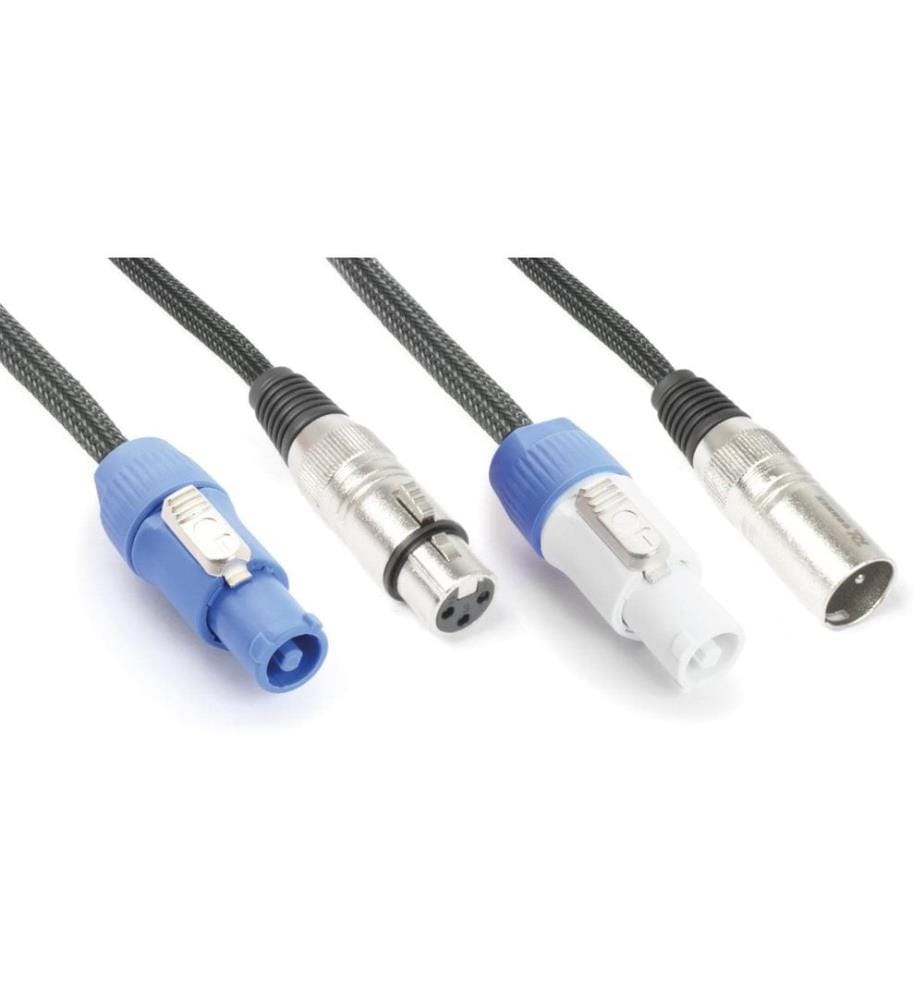 PD Connex - CX06-2 Powercon - XLR 3 Pole, female 2 m