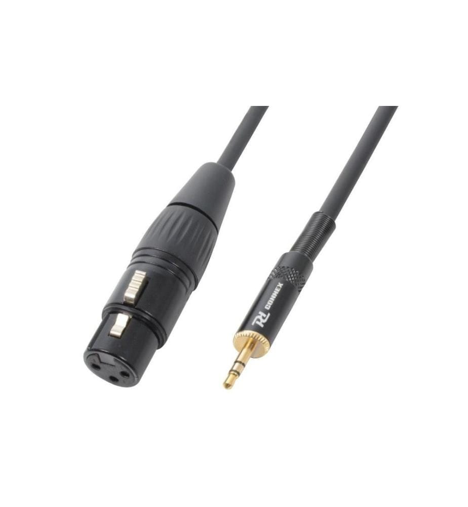 PD Connex - CX50-05 XLR 3 Pole, female - Klinke 3.5 mm, male 0.5 m