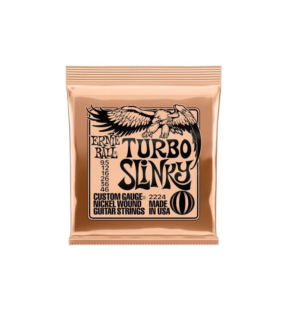 Ernie Ball - Gitarrensaiten 2224 Turbo Slinky – Turbo 9.5 - 46