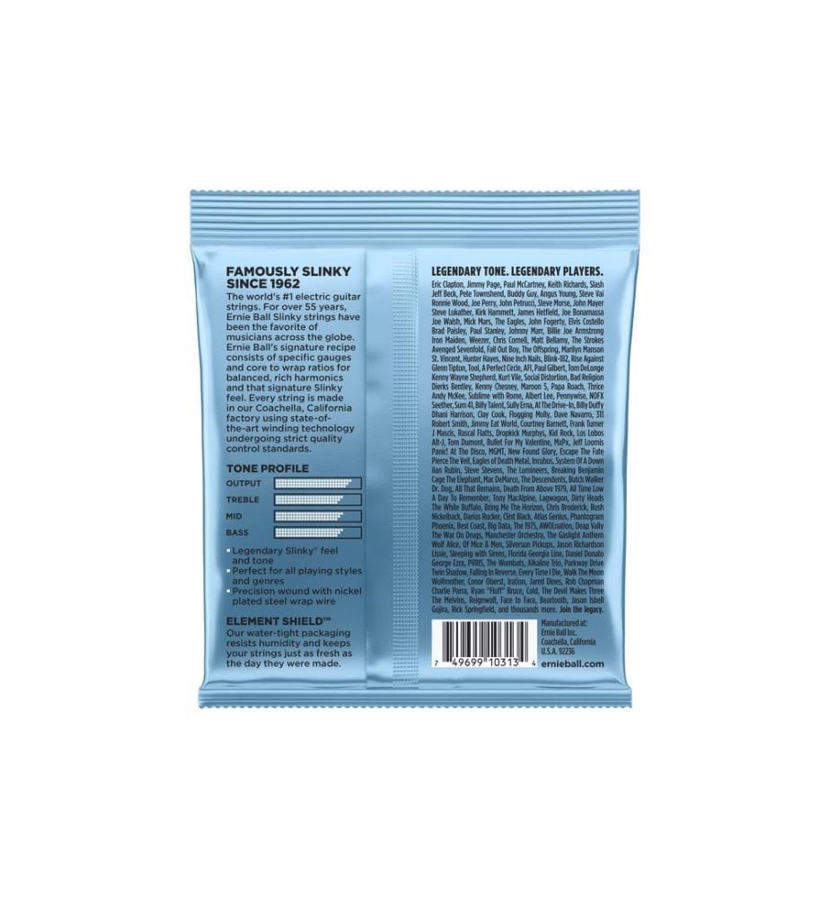 Ernie Ball - Gitarrensaiten 2212 Slinky Nickel – Primo 9.5 - 44