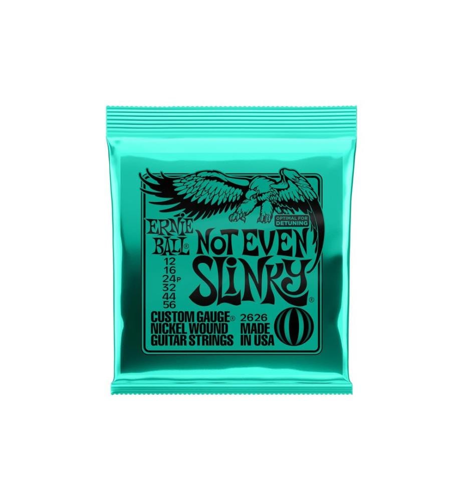 Ernie Ball - Gitarrensaiten 2626 Slinky Nickel – Not Even 12 - 56