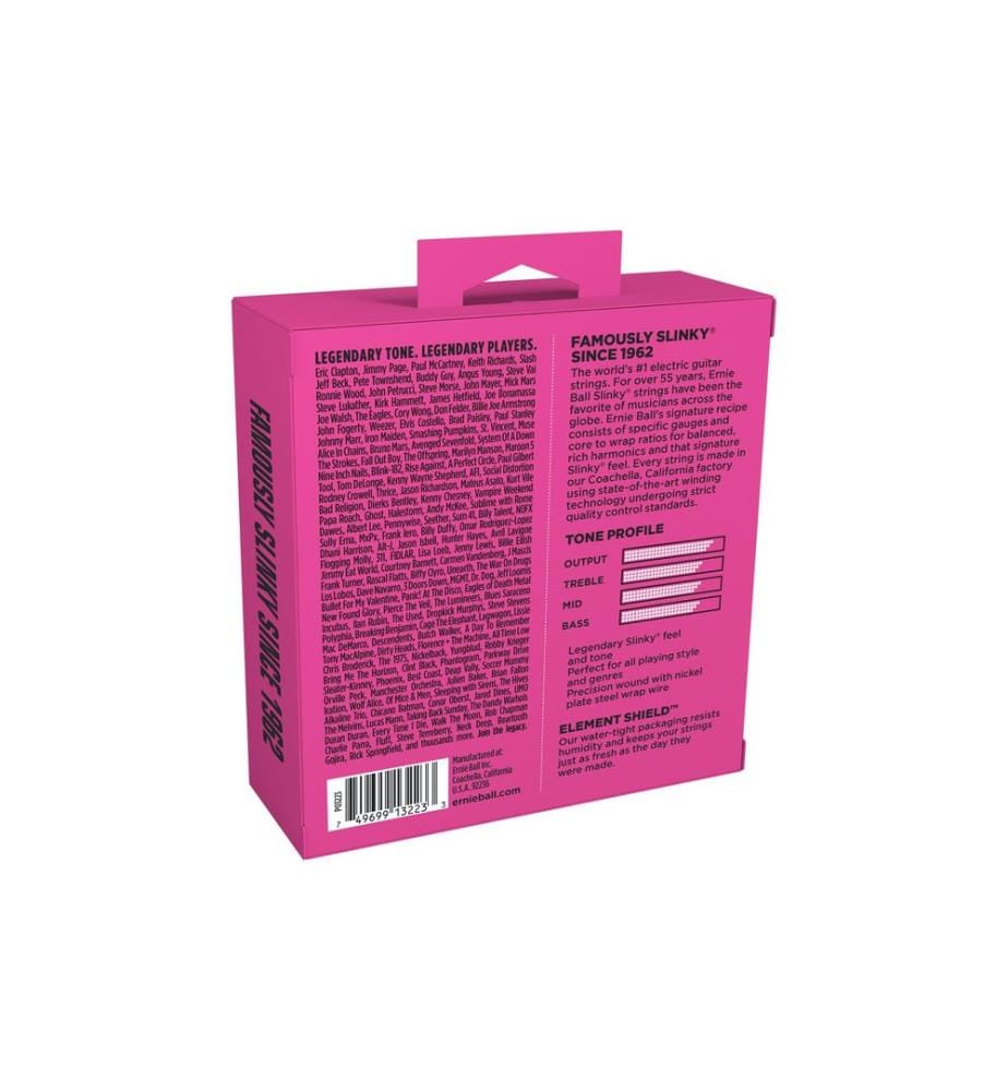 Ernie Ball - Gitarrensaiten 3223 Slinky Nickel 3er Pack – Super 9 - 42