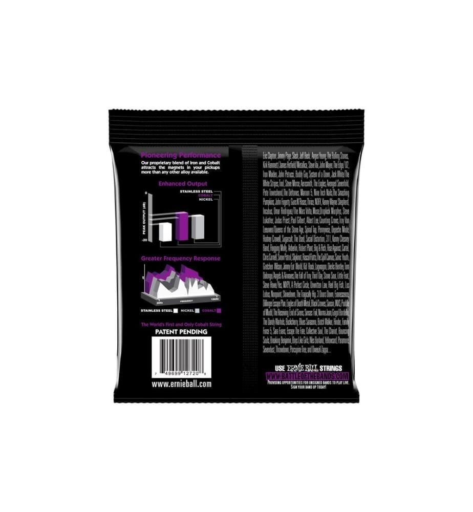 Ernie Ball - Gitarrensaiten 2720 Slinky Cobalt – Power 11-48