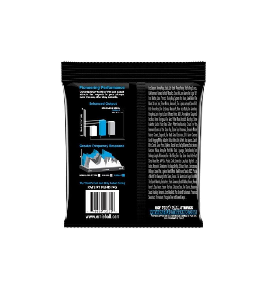 Ernie Ball - Gitarrensaiten 2725 Slinky Cobalt – Extra 08-38