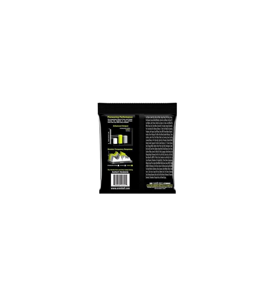Ernie Ball - Cordes de guitare 2728 Slinky Cobalt – Regular 10-46