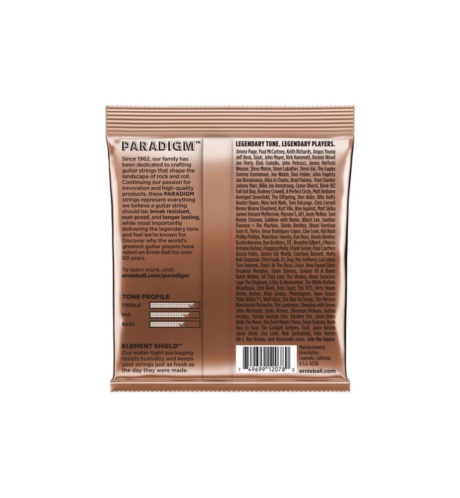 Ernie Ball - Cordes de guitare 2078 Paradigm PB – Light 11-52