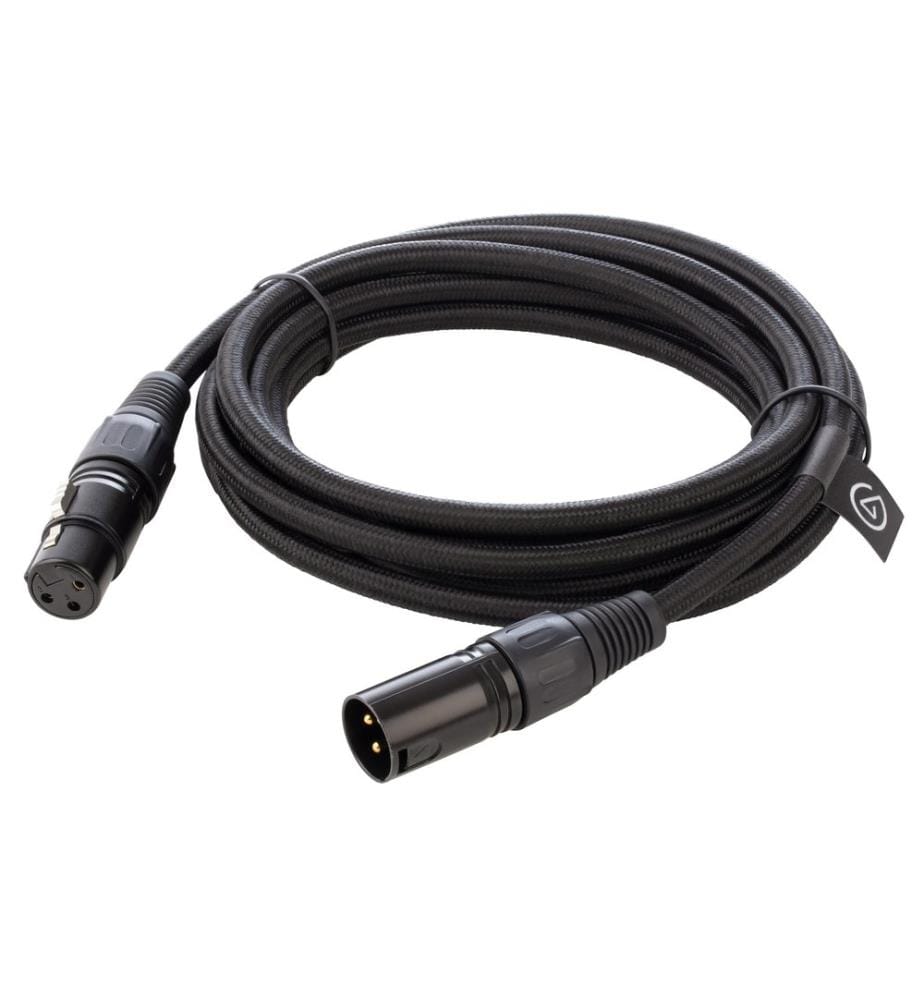 Elgato - XLR-Kabel XLRm-XLRf 3 m, Schwarz