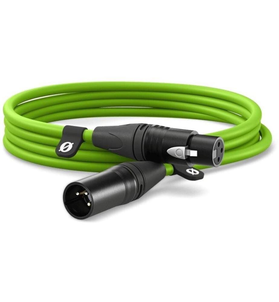 RODE - XLR-Kabel XLRm-XLRf 3 m, Grün