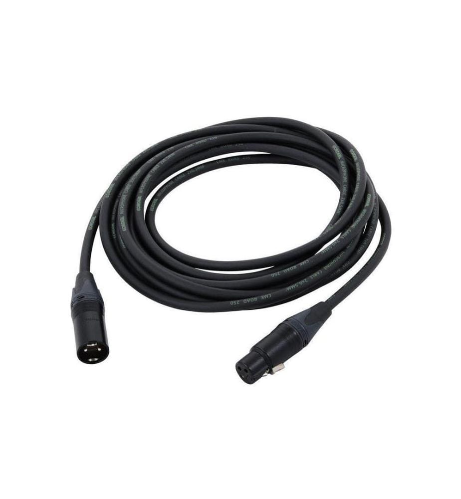 Cordial - XLR-Kabel XLRm-XLRf 5 m, Schwarz