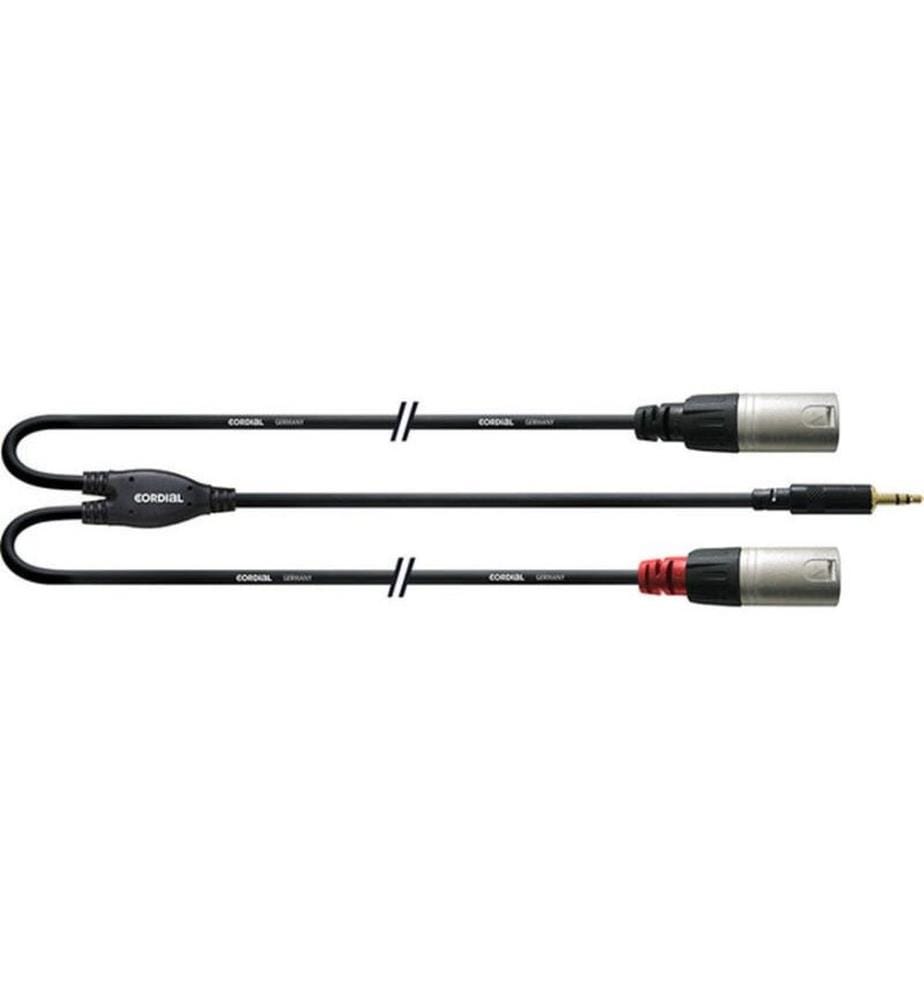 Cordial - Audio-Kabel CFY 3.0 WMM-LONG 3,5 mm Klinke - XLR 3.0 m